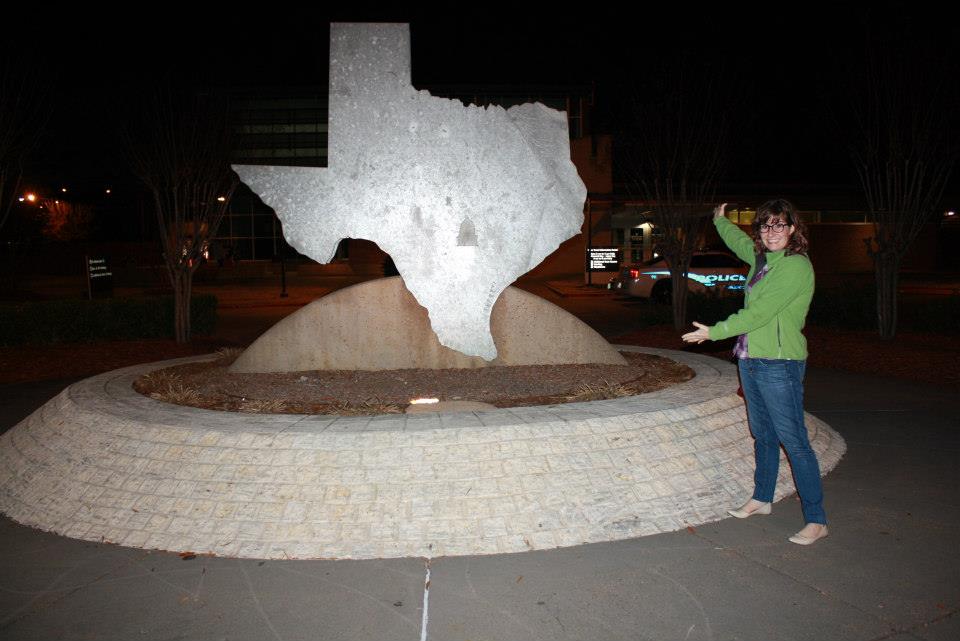 Katie with Texas
