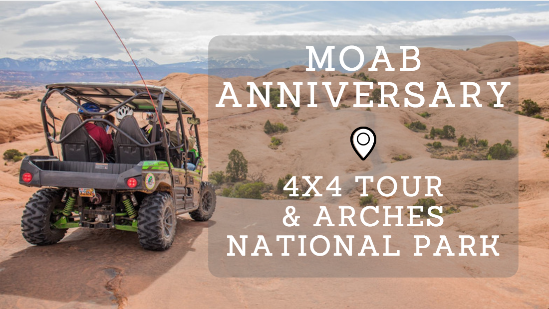 Moab Anniversary: 4×4 Tour & Arches National Park