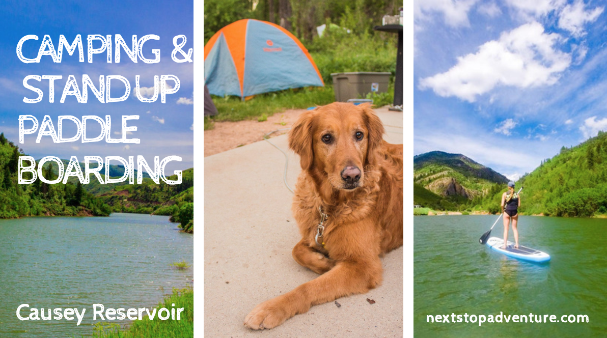 Camping & Stand Up Paddle Boarding at Causey Reservoir [Ogden]