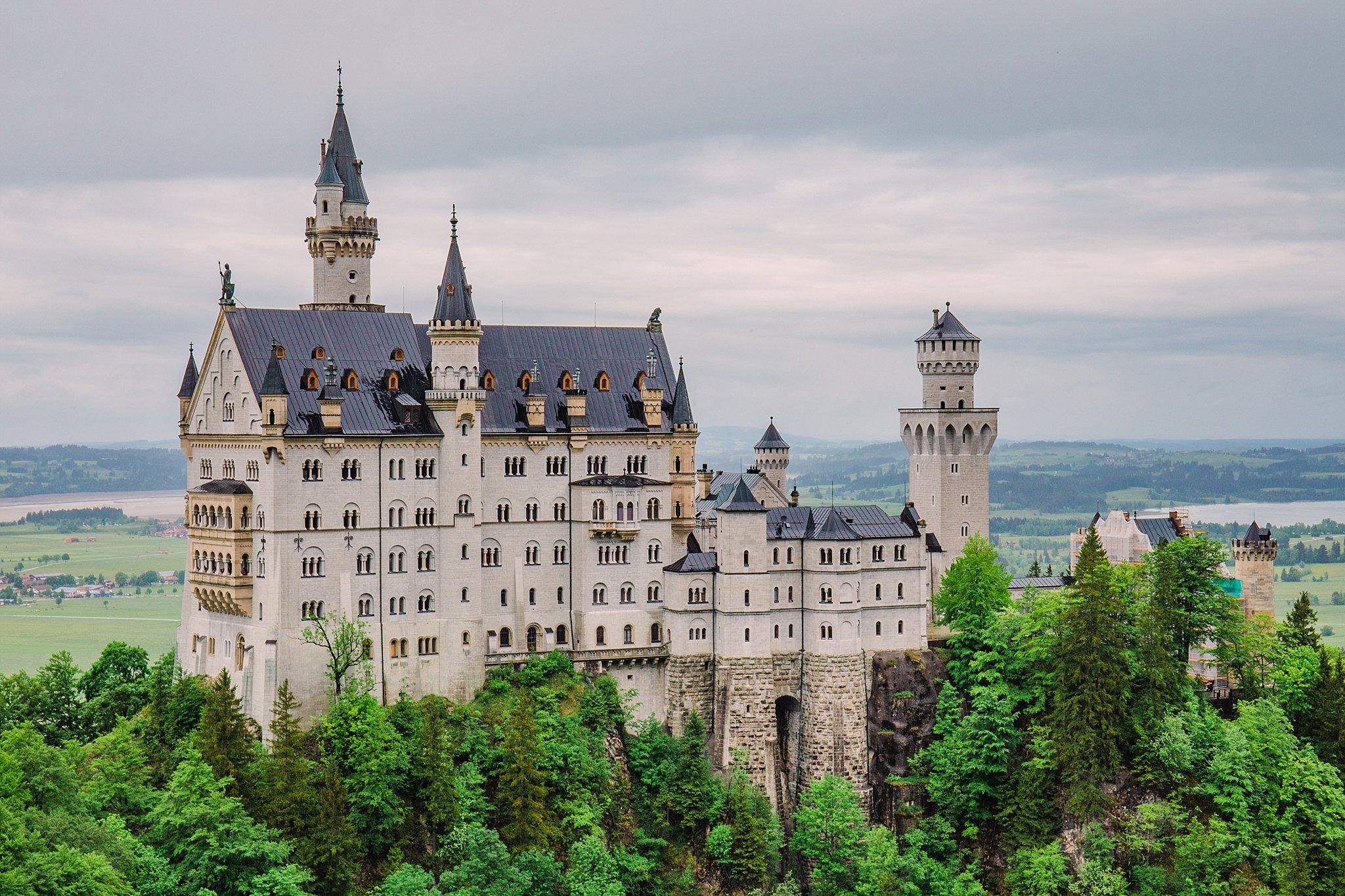 anniversary,bavarian,castle,couple vacation,europe,germany,neuschwanstein castle,swiss,switzerland,