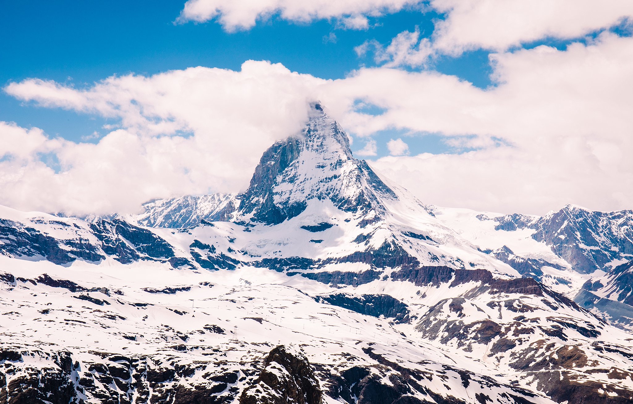 Visiting the Matterhorn in Zermatt, Switzerland
